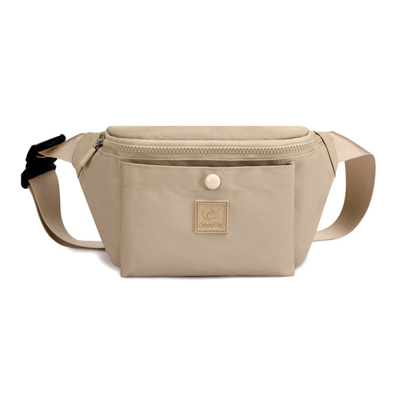 Wholesale Simple Waterproof Nylon Waist Bag